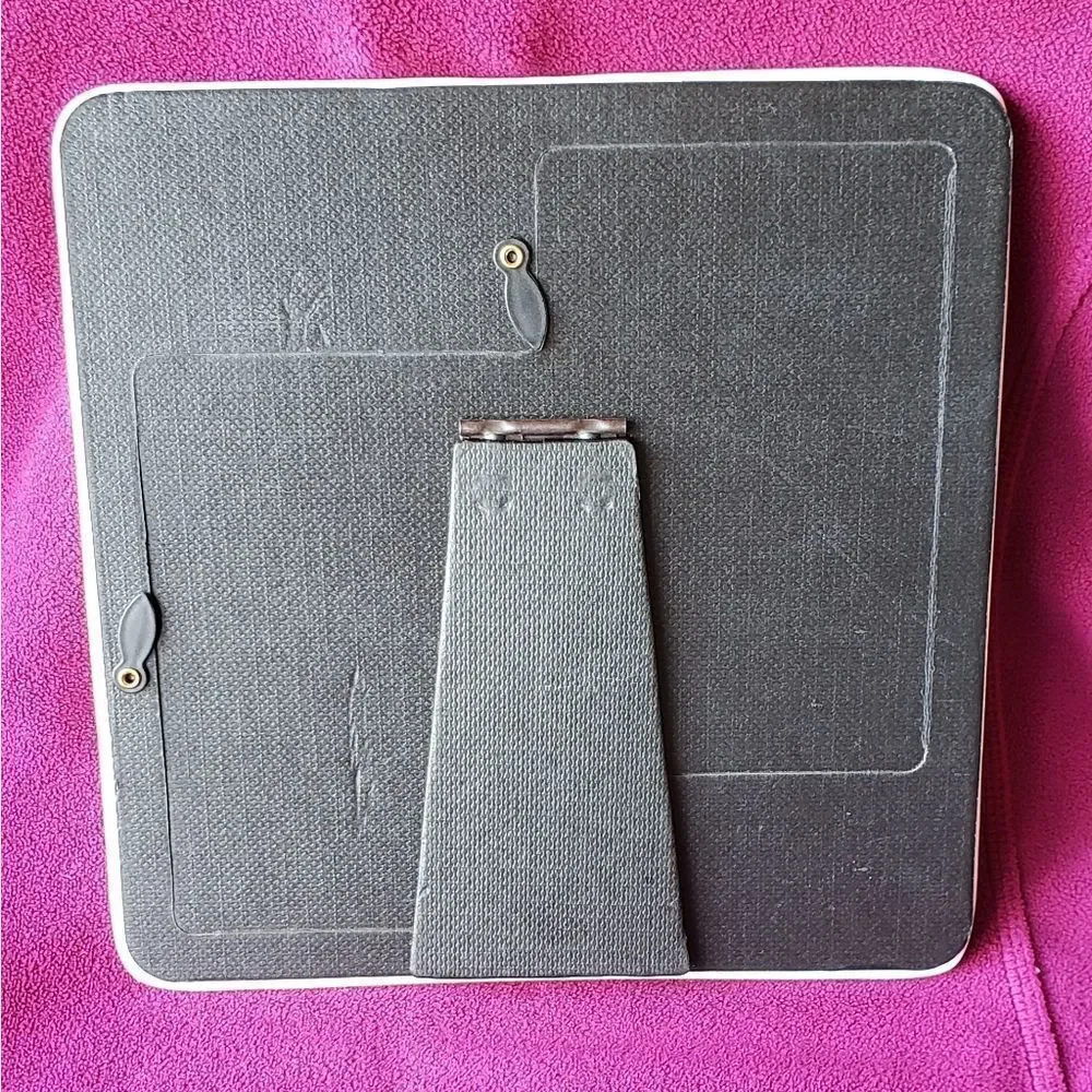 NWOT 25th Silver Anniversary Ceramic Picture Frame
